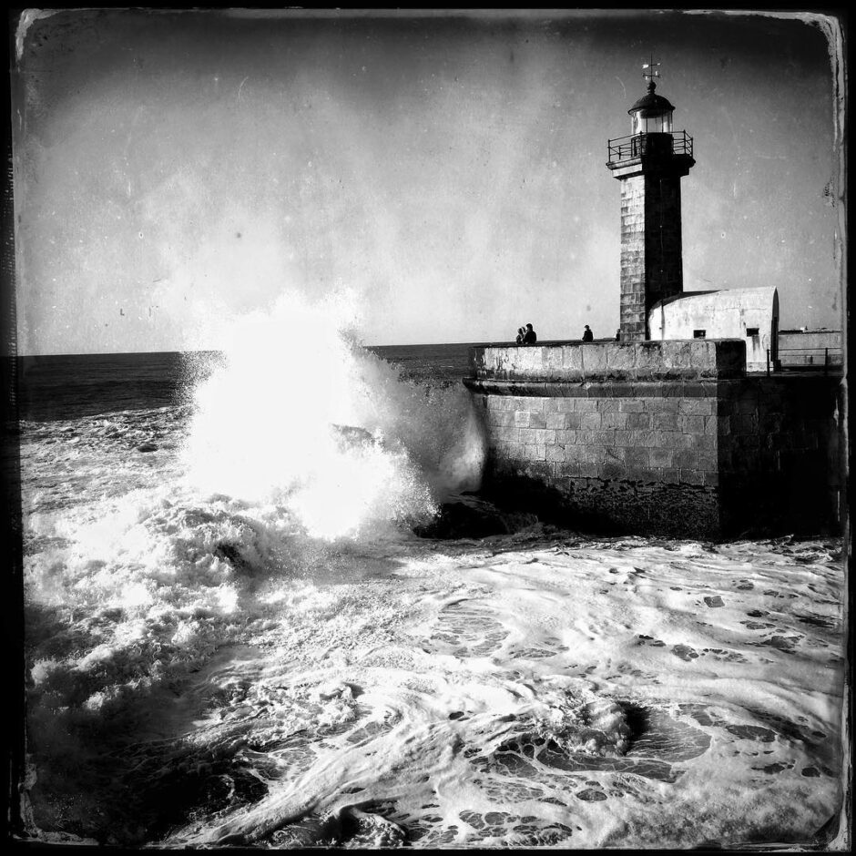 Lighthouse, Foz, Porto, Portugal