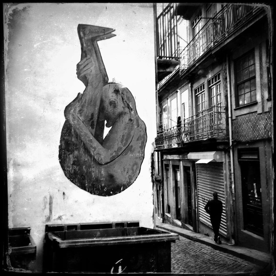 Street art, Porto, Portugal